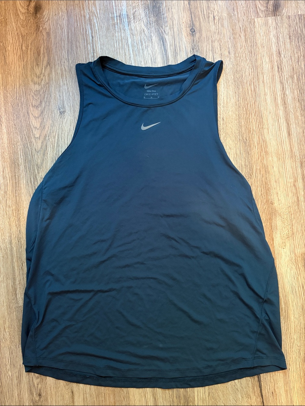 Women’s Nike Dark Teal Sleeveless Drifit Workout Tank with Reflective Swoosh